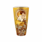 Preview: Goebel Artis Orbis Vase Alphonse Mucha " Topas " Blumenvase Porzellanvase 28 cm