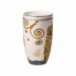 Preview: Goebel - Der Kuss - Tasse Trinkbecher - Gustav Klimt - Teetasse mit Deckel und Sieb Porzellan Porzellantasse