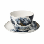 Preview: Goebel Die Welle Katsushika Hokusai Jumbotasse Tasse Teetasse Cappuccinotasse NEUHEIT 2024 Porzellan