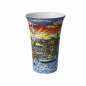 Preview: Goebel Sunset over Hamburg - Charles Fazzino - Popart Künstlerbecher Tasse NEUHEIT 2020