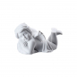 Preview: Rosenthal Träumender Engel liegend weiß matt Porzellan Höhe 6,80 cm ANGEBOT
