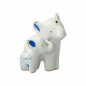 Preview: Goebel Mini Elefant in Love Ruhe & Geduld Elephant de luxe Figur ANGEBOT aus dem Display