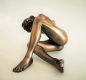 Preview: Parastone Body Talk nude female woman supp. Skulptur Statue Akt Frau liegend Museumsshop