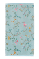 Preview: Pip studio Les Fleurs Handtuch Blue 55x100cm blau