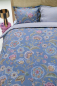 Preview: PIP STUDIO Matata Blue Bettwäsche 135x200cm Kopfkissen und Bettbezug
