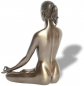 Preview: Parastone Body Talk Yoga Padmasana ( Lotus Sitz ) Skulptur Statue Frau Museumsshop