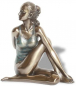 Preview: Parastone Body Talk Yoga Ardha Matsyendra-asana Skulptur Statue Frau Museumsshop