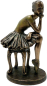 Preview: Parastone Body Talk Woman Ballett l'attente Figur 16 cm Museumsshop Ballett Tänzerin Skulptur