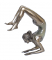 Preview: Parastone Body Talk Yoga Figur Scorpion Vrischikasana Skulptur Statue Frau Museumsshop