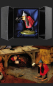 Preview: Parastone Hieronymus Bosch - Vogel mit Brief Figur Polyresin Museumsreblikat Pocket Art - DIE VERSUCHUNG DES HEILIGEN ANTONIUS