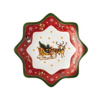 Rosenthal Hutschenreuther Sammeledition 2023 Happy Wintertime Sternschale 25 cm