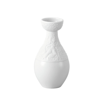 Rosenthal Minivase ZAUBERFLÖTE Angebot Höhe 11 cm Porzellan weiß in dekorativer Geschenktüte