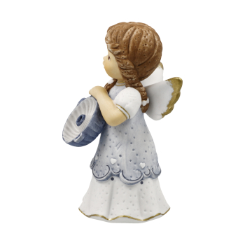 Preview: Goebel Kleiner Gugelhupf Nina & Marco Engel Nina mit Backform NEUHEIT 2025 Weihnachtsbäckerei Engel