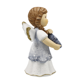 Preview: Goebel Kleiner Gugelhupf Nina & Marco Engel Nina mit Backform NEUHEIT 2025 Weihnachtsbäckerei Engel