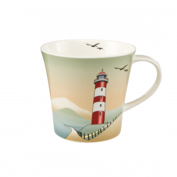 Goebel  Lighthouses Tasse Trinkbecher Künstlerbecher Porzellantasse Scandic Home