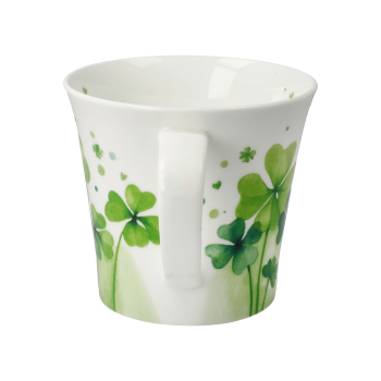 Goebel Fiore Happiness Kaffee Tee Tasse Trinkbecher Porzellantasse NEUHEIT 2024 Kleeblatt Glück Geschenkidee