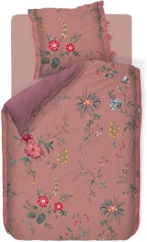 PIP STUDIO Fleur Grandeur Blue Bettwäsche 135x200cm Kopfkissen und Bettbezug