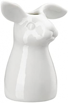 Rosenthal Hutschenreuther Porzellan Hasen weiß Vase 11 cm Blumenvase Porzellanvase Ostern