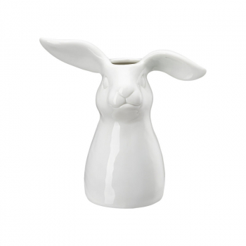 Rosenthal Hutschenreuther Porzellan Hasen weiß Vase 16 cm Blumenvase Porzellanvase Ostern