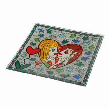 Goebel I square i love you Schale James Rizzi Künstler ANGEBOT