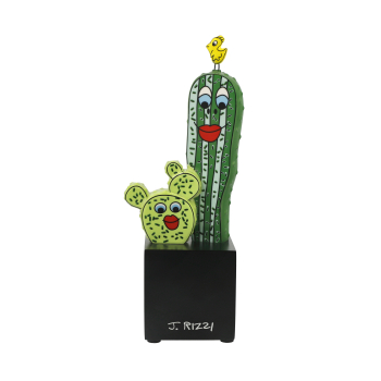 Goebel - Prickly Pair - James Rizzi Figur auf edlem Sockel NEUHEIT 2025
