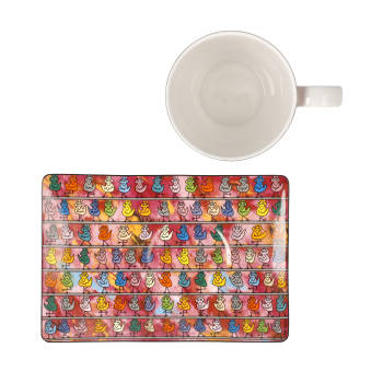 Goebel - We are the Birds - James Rizzi Pop Art Kunst NEUHEIT 2026 Tasse mit Untere Porzellan Künstlertasse