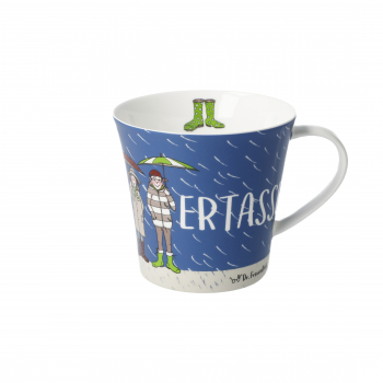 Goebel Allwettertasse Coffee-/Tea Mug Künstlerbecher Barbara Freundlieb Tasse Porzellantasse