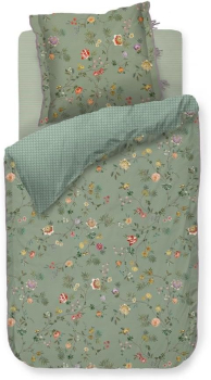 PIP STUDIO La Dolce Vita Green Bettwäsche 135x200cm Kopfkissen und Bettbezug