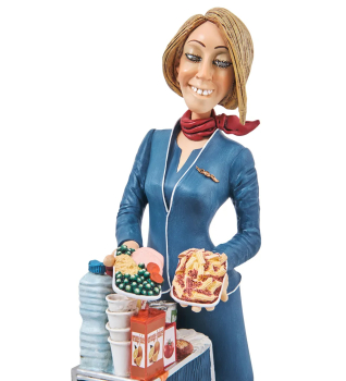 Guillermo Forchino FO85556 - Flugbegleiterin - 44cm - The Flight Attendant