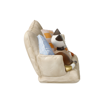 Preview: Goebel La mamma e Minni Mutter mit Kind auf der Couch Rosina Wachtmeister Porzellankatzen NEUHEIT 2025