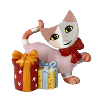 Goebel Bella Katze mit Geschenke Rosina Wachtmeister Porzellankatzen NEUHEIT 2025