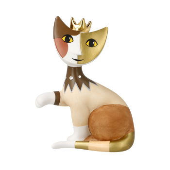 Goebel - Gina la principessa - Rosina Wachtmeister Katze mit Krone Porzellankatzen NEUHEIT 2025 limitierte Edition