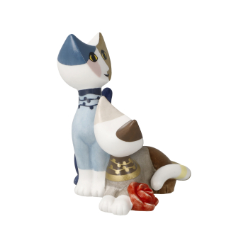 Preview: Goebel Fioritura damore Katzenpaar mit Blume Rosina Wachtmeister Porzellankatzen NEUHEIT 2026