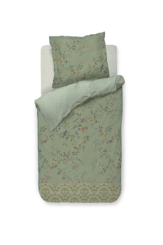 PIP STUDIO Amor De Dios Green Bettwäsche 135x200cm Kopfkissen und Bettbezug