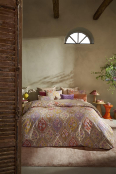 Preview: PIP STUDIO Ornamento Ramo Multi Bettwäsche 135x200cm Kopfkissen und Bettbezug