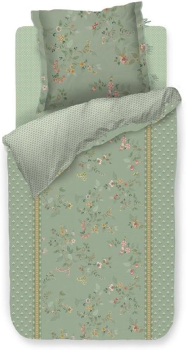 PIP STUDIO Kili Flower Green Bettwäsche 135x200cm Kopfkissen und Bettbezug