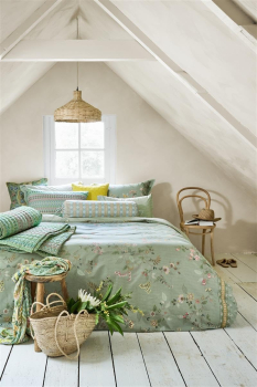 PIP STUDIO Kili Flower Green Bettwäsche 135x200cm Kopfkissen und Bettbezug