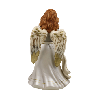 Preview: Goebel Engel Gloria Andächtige Trompetenspielerin Gloriaengel NEUHEIT 2025 Engel mit Trompete Porzellanengel