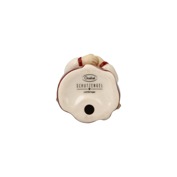 Goebel Engel Lichtbringer bordeaux Engel mit Kerze Weihnachtstraditionen in dekorativer Geschenkverpackung