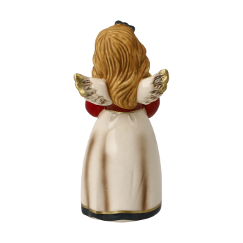 Preview: Goebel Schutzengel Lichtbringer Jahresfarbe 2026 "Christmas Mistletoe" Porzellan Engel