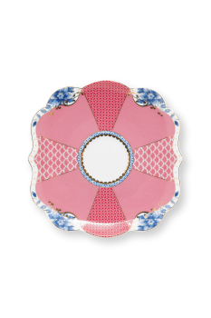 Preview: Pip Studio 2er Set Espresso Cup & Saucers Royal Pink Porzellan Tee Kaffee Tasse mit Untertasse 125 ml in dekorativer Geschenkverpackung