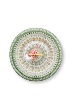 Preview: Pip Studio Cake Stand 3Layers Lily&Lotus Light Green Etagere Porzellan