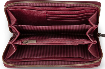 Preview: PIP Studio Geldbörse Willow Wallet Stripe Pink 18x3x11cm Geldbeutel Portemonnaie