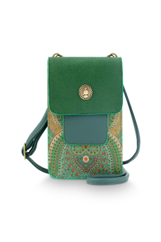 PIP Studio Peggy Phone Bag Jabali Green Handytasche 11 x 18 cm Handy Tasche