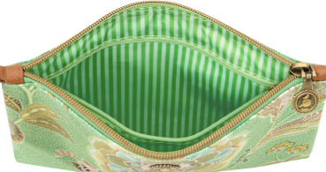 Preview: PIP Studio Kosmetiktasche Kosmetikbeutel Charly Cosmetic Flat Pouch Medium Matata Green 24x1x15.5cm