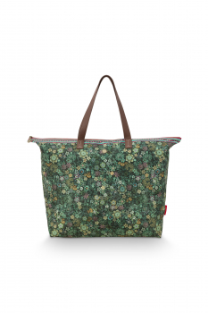 PIP Tote Bag Tutti i Fiori Green 66x20x44cm Tasche Umhängetasche Badetasche Einkaufstasche