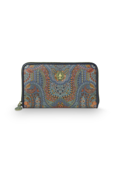 PIP Studio Geldbörse Willow Wallet Jabali Blue 18x3x11cm Geldbeutel Portemonnaie Sommerkollektion 2025