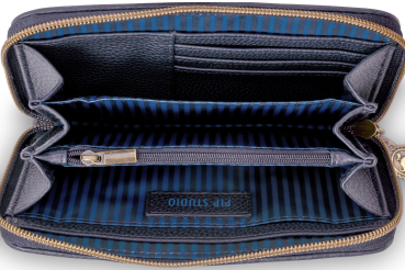 PIP Studio Geldbörse Willow Wallet Jabali Blue 18x3x11cm Geldbeutel Portemonnaie Sommerkollektion 2025