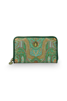 PIP Studio Geldbörse Willow Wallet Jabali Green 18x3x11cm Geldbeutel Portemonnaie Sommerkollektion 2025