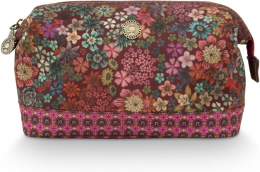 PIP Studio Kosmetiktasche Cosmetic Purse Medium Tutti i Fiori Pink Kulturtasche Kulturbeutel 22.5x9.5x15cm ANGEBOT